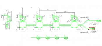 4-Way Ignition Micro Switch Chain