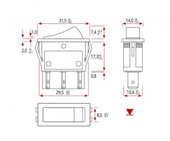 DF Series On/Off with LED